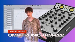 Mixers Inside Omnitronic TRM222  TRM202 comparison [upl. by Sillsby448]