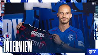 TRAILER  INTERVIEW  Vaclav Cerny signs with Rangers  26 Jul 2024 [upl. by Einhapets262]