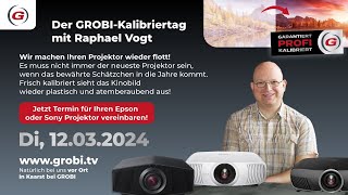 Ankündigung GROBIKalibriertag mit Raphael Vogt am 12032024 hier bei uns in Kaarst [upl. by Eetnom613]