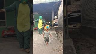 FROG ATTACKS TODDLER Toddler Gets Even shorts [upl. by Aleit269]