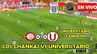 TITULO 2024 UNIVERSITARIO🔴 vs LOS CHANKAS🟣 EN VIVO  ALIANZA LIMA HOY EN VIVO [upl. by Htebzile]