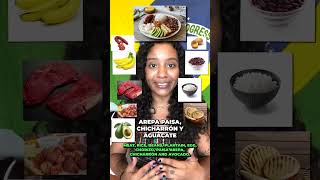 Best Delicious Colombian Foods 🇨🇴🤤🍛colombianspanish colombia learnspanish [upl. by Enier322]