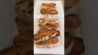 Easy almond flour biscotti recipe homemade [upl. by Nhguahs]