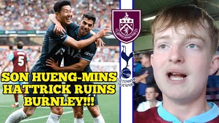 SON HEUNG MIN 손흥민 HATRICK SINKS BURNLEY  BURNLEY VS SPURS VLOG [upl. by Rodavlas959]