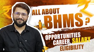 All About BHMS Course 2023  Hindi  Fee Career Salary Eligibility Admission 2023 [upl. by Eehtomit273]