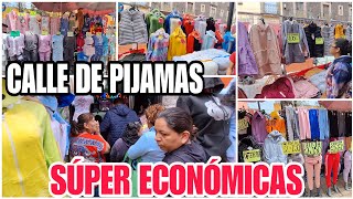 NUEVA CALLE DE LA ROPA DE INVIERNO MÁS ECONÓMICA CDMX Pijamas Chamarras Sudaderas y MÁS [upl. by Nalo]