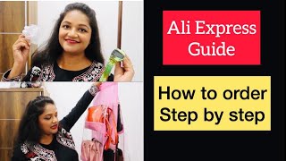 Ali Express guide  how to Shop From KUWAIT  Ali Express Online Shopping Tutorial [upl. by Reitrac]