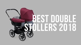 Best Double Strollers List 2018 – Bugaboo Donkey2 Nuna Demi Grow and more [upl. by Drue]