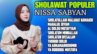 SHOLAWAT TERBARU 2024 NISSA SABYAN FULL ALBUM  SHOLATULLAHI MALAHAT KAWAKIB [upl. by Neona947]