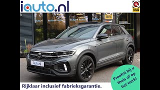 2023 Volkswagen TRoc RLine Black Style 15 TSI DSG Panoramadak  IQLight  Virtual  Indium Grey [upl. by Ardrey]