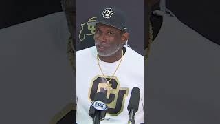 Deion Sanders jokingly calls out Barack Obama 😆😆😆 deionsanders coloradobuffaloes sheduersanders [upl. by Byrle]