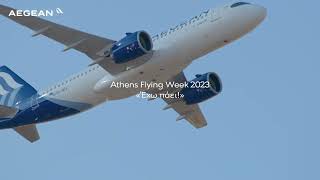 AEGEAN  Athens Flying Week 2023 [upl. by Piper]