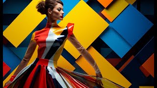 Take Five with Mondrian Aesthetics  Dave Brubeck MUSIC VIDEO  AI VIDEO [upl. by Sito526]