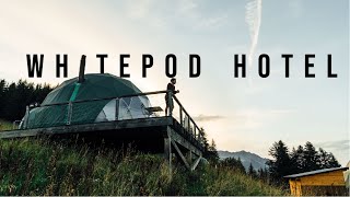 Switzerland Pod Hotel  Whitepod Hotel [upl. by Ahsimrac]