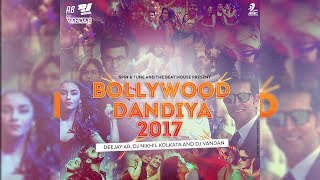 BOLLYWOOD DANDIYA  DEEJAY AB DJ NIKHIL KOLKATA amp DJ VANDAN [upl. by Eaneg]