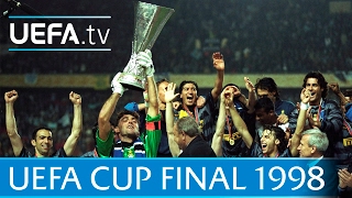 1998 UEFA Cup final highlights  InterLazio [upl. by Esile]