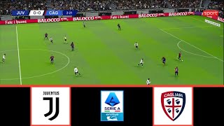 JUVENTUS VS CAGLIARI  SERIE A 20242025  FOOTBALL LIFE 2024 [upl. by Ecire]