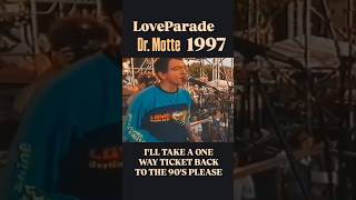 DR MOTTE  LOVE PARADE 1997 90s rave techno loveparade berlin lassma0815 [upl. by Nivets]