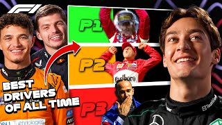 QuickFire Questions With F1 Drivers  Favourite Race Tracks Snacks amp More  Personal Podiums [upl. by Hahsi]