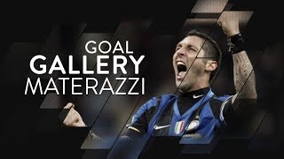 MARCO MATERAZZI  All of his 20 Inter goals 🇮🇹️🖤💙 [upl. by Alurd]