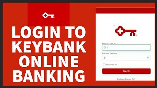 How To KeyBank Online Banking Login 2022 Key Bank Online Account Sign In [upl. by Ecilahs548]