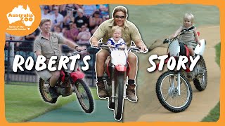 The special history of Steve Irwins motorbike  Irwin Family [upl. by Marquita909]