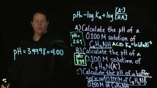 AcidBase Equilibria pH Calculations Part 33 [upl. by Zirkle662]