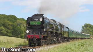 Swanage Railway  quotStrictly Bulleid IIquot Gala 0709062024 [upl. by Nevad]