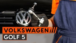 Hoe een stabilisatorstang op een VW GOLF 5vervangen HANDLEIDING AUTODOC [upl. by Jimmy]