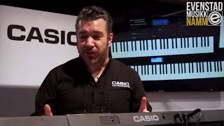 NAMM 2018  Casio CTX700 wRich Formidoni [upl. by Matta]