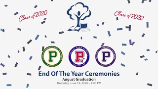 Passaic Public Schools  August Graduation 2020 [upl. by Donalt101]