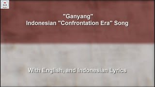 Ganyang  Dwikora  Indonesian Confrontation Era Song  Paduan Suara Simanalagi  With Lyrics [upl. by Sheryl]