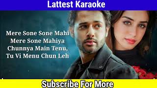 Chahun Song Karaoke With LYRICS Stebin Ben Neeti Mohan  Sargun Kaur Luthra  Harsh Kargeti [upl. by Vaios]