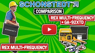 Schonstedt Rex Multi Frequency Pipe amp Cable Locator  GA92XTd Magnetic Locator [upl. by Ahseenyt]