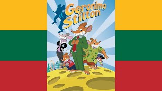 Geronimo Stilton Theme Song V1 LietuvisLithuanian [upl. by Schreiber368]