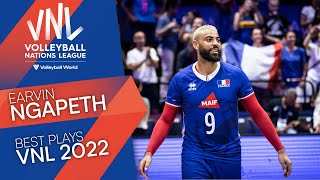 Best Plays of Earvin Ngapeth 🔥  VNL 2022 [upl. by Anirol]