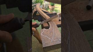 Axe restoration amp Making an axe handle from exotic wood satisfying woodworking [upl. by Nichola]