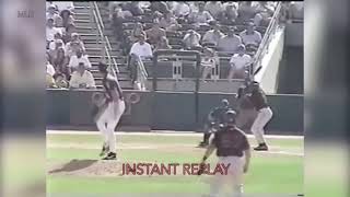 Randy Johnson Hits Bird with baseball HD [upl. by Gerk]