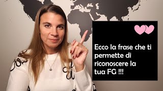 Ecco come riconoscere la tua fiamma gemella una frase con tante variazioni [upl. by Eyllek]