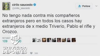 Cirilo Saucedo da la cara tras su polémico tuit sobre los jugadores extranjeros [upl. by Kentiggerma]