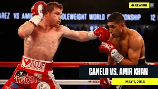 FULL FIGHT  Canelo Alvarez vs Amir Khan DAZN REWIND [upl. by Eyt172]