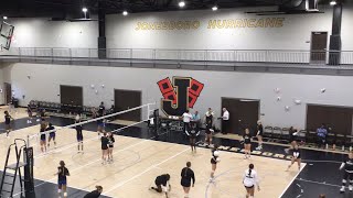 Jonesboro Volleyball vs North Little Rock 91724 JHSTheWarning is live [upl. by Kalvn]