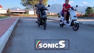 Scooter Elettrico SONIC S CVM a pedalata assistita SENZA ASSICURAZIONE E PATENTINO [upl. by Honora]