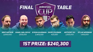 PokerGO Cup Event 2 Final Table with Mike Watson Byron Kaverman and Dylan Weisman [upl. by Ettezus]