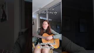 My first ever song Longing for you  Isabelle Combrinck 🎵🎸🎤shorts music song fyp [upl. by Llerrem]