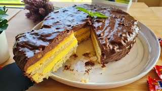 Tort Daim Almondy cu migdale și ciocolată  ca la Ikea  IKEA DAIM CAKE [upl. by Faden]