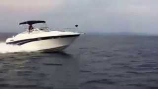 Crownline 242 CR Cruising [upl. by Arikahs]