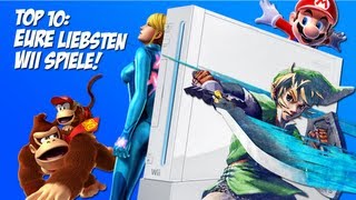 Top 10 Eure liebsten Wii Spiele [upl. by Burnsed919]