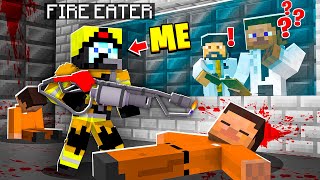 I Became a SCP FIRE EATER in MINECRAFT  Minecraft Trolling Video [upl. by Nathalia448]