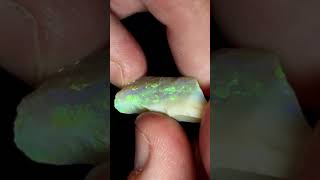 Yellows and Blues Rough Opal to Mesmerizing Gemstone Cutting Opals [upl. by Harts763]